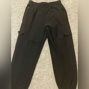 Black cargo pants
